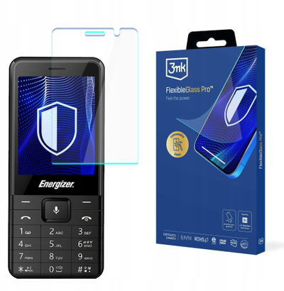 Xham mbrojtës 3mk FlexibleGlass Pro për Energizer E280S, 0.3mm, i tejdukshëm
