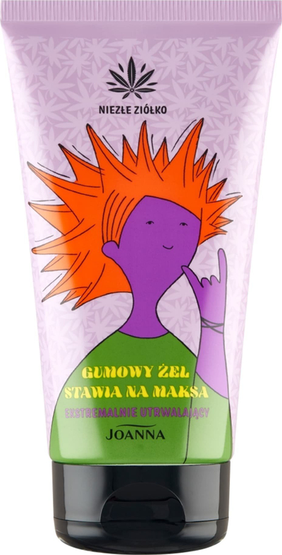 Xhel flokësh Joanna Niezłe Ziółko Rubber, 150 ml