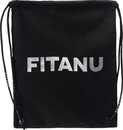 Çanta sportive Fitanu Stepstow, 48 × 40 cm, pambuk, e zezë