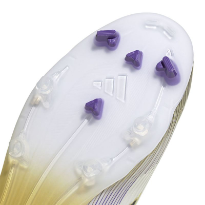 Këpucë futbolli adidas F50 League FG MG JI0005, për burra, të bardha