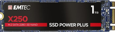 SSD Emtec X250, 1TB, M.2 2280 SATA III