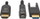 Кабел Manhattan HDMI во Micro HDMI, 4K 60Hz, Active Optical, црн