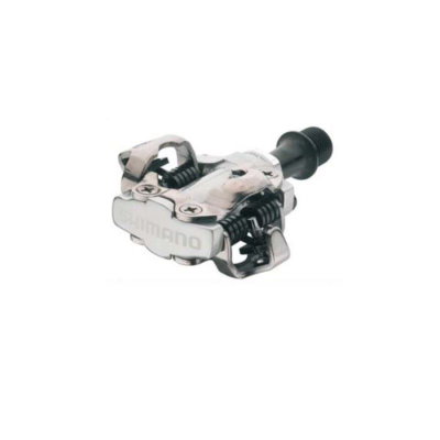 Pedale biçiklete Shimano M540 SPD MTB, me klip, argjendi