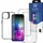 Set mbrojtës 3mk Comfort Set 4 in 1 për Apple iPhone 15 Pro, xham mbrojtës, mbulesë Satin Armor Case+, transparent