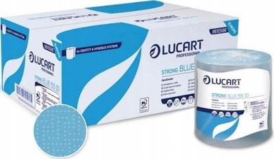 Letër kuzhine Lucart Strong Blue Towel In A Roll, 155 m, 6 role, blu