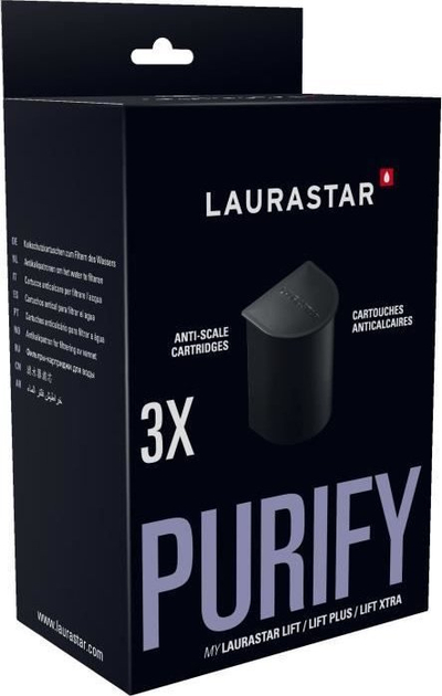 Filtër uji kundër gëlqeres LauraStar TRIPACK LIFT, set me 3 copë
