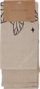 Beze pambuku pa markë, set me 2 copa, 70 x 45 cm, të bardha