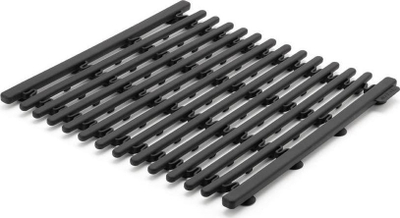 Mbështetëse lavamani Brabantia Silicone Sink Mat 302589, silikon, e gri e errët