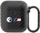 Mbulesë BMW për AirPods 1/2, karbon me dy logo metalike, e zezë