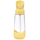Shishe uji për fëmijë b.box Tritan me pipë, 600ml, lemon twist, e verdhë