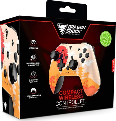 Gamepad Dragonshock PopTop Compact, Bluetooth, Nintendo Switch, shumëngjyrësh