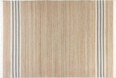 Tapet jute MIRZA, 160 x 230 cm, bezhë me gri
