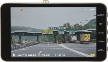 Kamerë për veturë Navitel (MSR900), e zezë