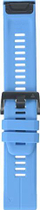 Rrip ore Garmin QuickFit 26, silikon, blu e çelët