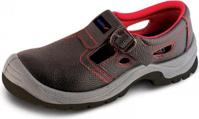 Sandale Dedra Safety (BH9D1-39), të kafta/kuqe, nr 39