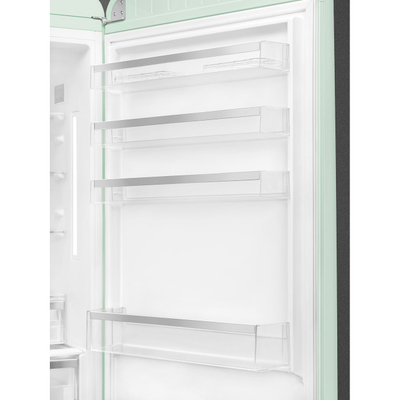 Frigorifer SMEG 50's style FAB38RPG5, 127 W, i gjelbër pastel