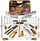Set çelësash dhe doko Nradia Nradie Ke, 1/2" 1/4", 78 copë, 4-32 mm