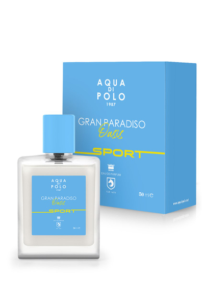 Eau de Parfum Aqua di Polo 1987 Gran Paradiso Oasis Sport, 50ml