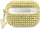 Etui për kufje Guess Rhinestone Triangle, për Apple AirPods Pro, hardcase, gold