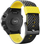Rripa për orë dore 4wrist Suunto 7, Suunto 9, 9 Baro & Spartan Sport, verdhë/zi