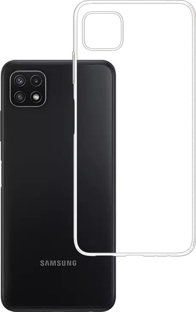 Mbrojtëse telefoni 3MK Clear Case për Samsung Galaxy A22 5G, TPU, transparente