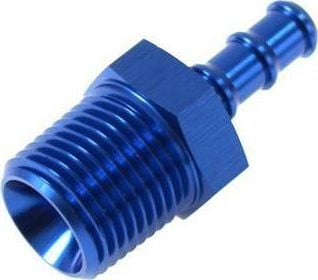 Поврзувачки елемент TurboWorks Нипла 1/2"-14NPT, за црево 10mm, алуминиум