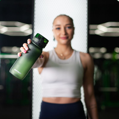 Shishe sportive Meteor, 500ml, tritan, e gjelbër e errët