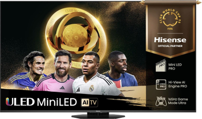 TV Hisense U8 Series 65U8Q, 65", MiniLED, i zi