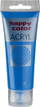Ngjyrë akrilike Happy Color Acrylic Paint, 75ml, efekt metalik perlë, blu