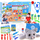 Set lodër veteriner Young Vet ZA3188, mace pelushi, 23 pjesë, shumëngjyrëshe
