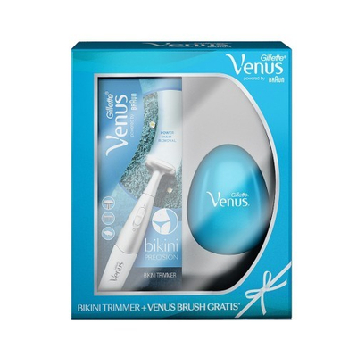 Set Gillete Venus, makinë prerëse për bikini + krehër për flokë, woman