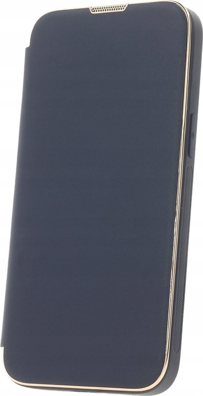 Këllëf telefoni Futera Closing MagSafe për iPhone 14 Pro Max, me kapak, blu e errët (navy blue)