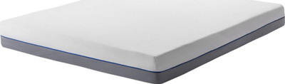 Dyshek Memory Foam Glee Medium, 180 x 200 cm, Super King, i bardhë gri