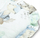 Mbështjellëse bebe Walk Baby Nest Cone, 75x75cm, me volan, e bardhë