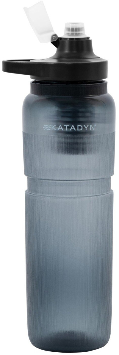 Shishe uji me filtër Katadyn BeFree AC, 0.9L, plastikë pa BPA, e zezë