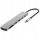 HUB USB-C Proove Iron Link 7n1, HDMI, SD MicroSD, argjend