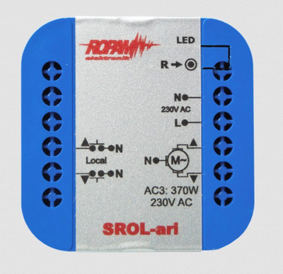 Kontroller roletash ROPAM SROL, pa tela, 230V AC