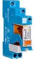 Modul ndërfaqe releje Finder 4C0180240060SPA, 1CO 16A, 24V AC, blu
