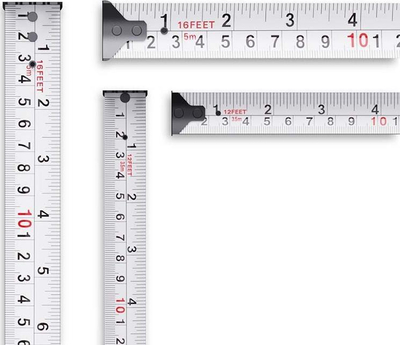 Metër retractabil Jimi Home JM-G15318NCE, 3.5 m, trup TPE, gri portokalli