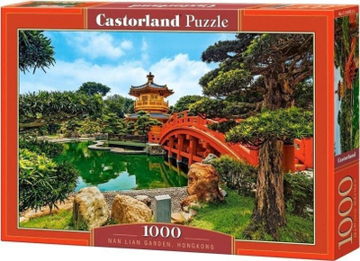 Puzzle Castorland Nan Lian Garden Hong Kong, 1000 copa, 68 x 47 cm, shumëngjyrësh