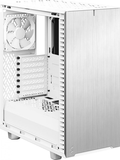 Kasë Fractal Design Define 7 Compact TG Clear Tint, e bardhë, Midi Tower