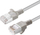 Мрежен кабел MicroConnect CAT6a U FTP Slim, 0.15m, snagless, бел