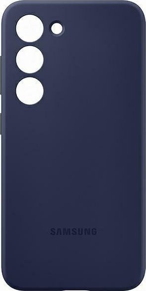 Kapak silikoni për Samsung Galaxy S23 Plus, mbrojtës, navy blue