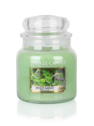 Qiri Yankee Candle, Classic Wild Mint, 411 g
