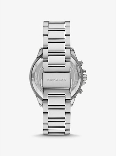 Orë për meshkuj Michael Kors Oversized Sage MK9191, e argjendtë
