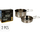 Set enësh kampingu Redcliffs Casserole Set, inoks, 2 copë, argjendtë