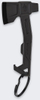 Multimjet Gerber Hatchet, çelik inox 420HC, karabinë, i zi