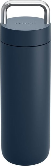 Термос Fellow Carter Carry, 591 ml, инокс со вакуумска изолација, црн