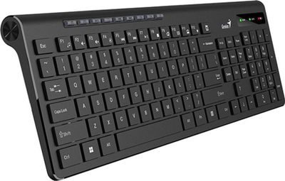 Tastierë wireless Genius SlimStar 7230, chiclet, me numpad, e zezë