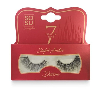 Qerpikë artificialë SOSU Cosmetics Desire, të zinj